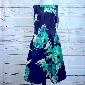 Vince Camuto sleeveless floral dress size 12